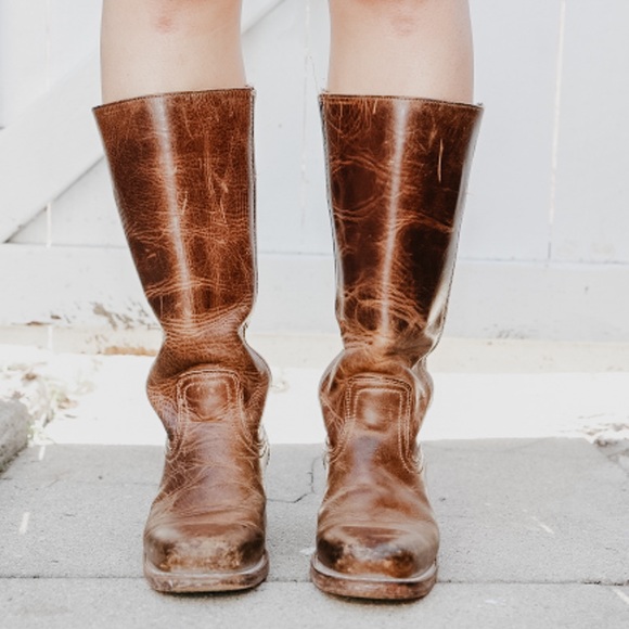 Frye Shoes - Frye "Campus 14L" weathered leather work boots